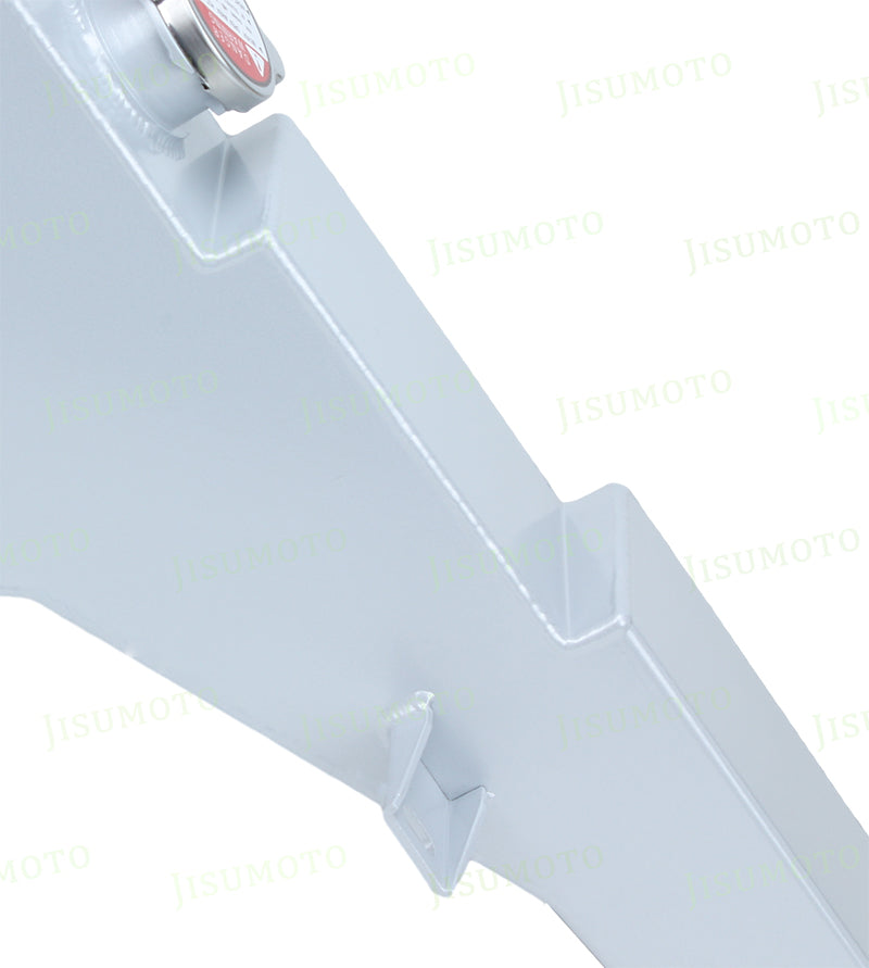 Tanque de desbordamiento de refrigerante de aluminio OEM 603-213 para Ford F250 F350 F450 5,4 L 6,0 L 6,8 L 7,3 L Super Duty 1999-2005 2000 2001 2002 2003 2004