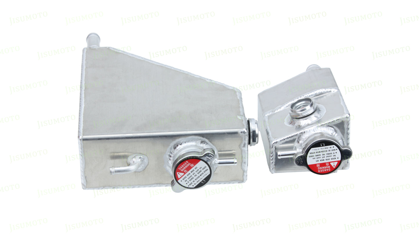 Para 2016-2024 21 22INFINITI Q50 Q60/Mirilla de nivel Tanque de depósito de refrigerante de aluminio