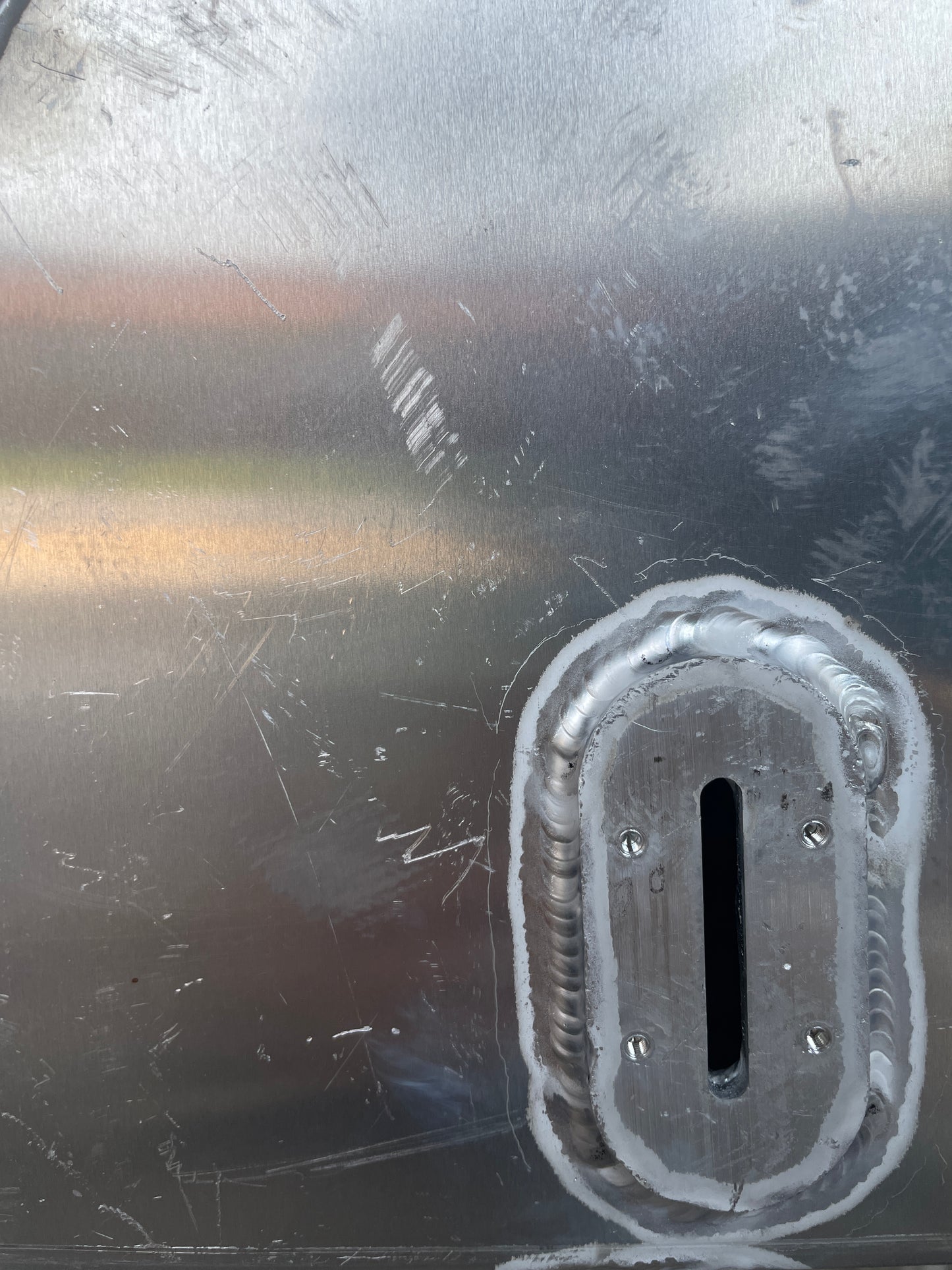 Glass material strip Level window suitable for Aluminum Tank visual coolant